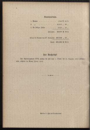 Post- und Telegraphen-Verordnungsblatt für das Verwaltungsgebiet des K.-K. Handelsministeriums 19171116 Seite: 12