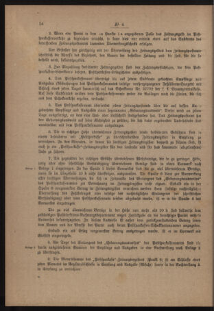 Post- und Telegraphen-Verordnungsblatt für das Verwaltungsgebiet des K.-K. Handelsministeriums 19180124 Seite: 2