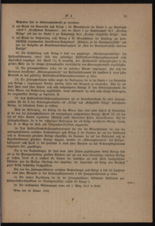 Post- und Telegraphen-Verordnungsblatt für das Verwaltungsgebiet des K.-K. Handelsministeriums 19180124 Seite: 3