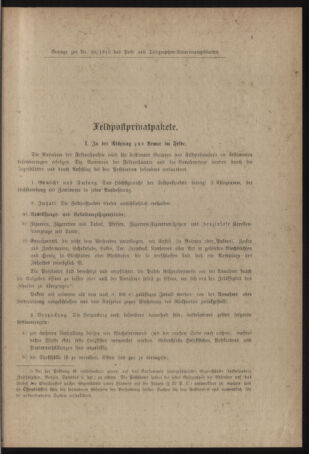 Post- und Telegraphen-Verordnungsblatt für das Verwaltungsgebiet des K.-K. Handelsministeriums 19180709 Seite: 3