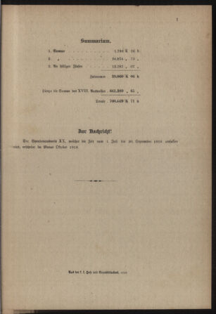 Post- und Telegraphen-Verordnungsblatt für das Verwaltungsgebiet des K.-K. Handelsministeriums 19180722 Seite: 9