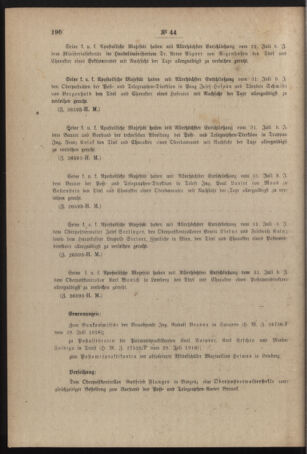 Post- und Telegraphen-Verordnungsblatt für das Verwaltungsgebiet des K.-K. Handelsministeriums 19180812 Seite: 2