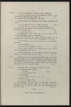 Post- und Telegraphen-Verordnungsblatt für das Verwaltungsgebiet des K.-K. Handelsministeriums 19180814 Seite: 7