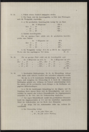 Post- und Telegraphen-Verordnungsblatt für das Verwaltungsgebiet des K.-K. Handelsministeriums 19180814 Seite: 9