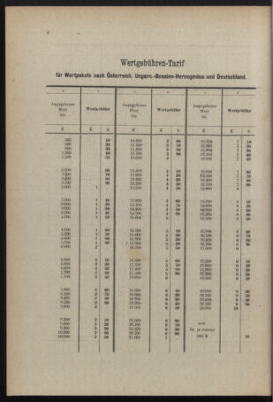 Post- und Telegraphen-Verordnungsblatt für das Verwaltungsgebiet des K.-K. Handelsministeriums 19180901 Seite: 12