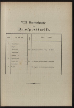 Post- und Telegraphen-Verordnungsblatt für das Verwaltungsgebiet des K.-K. Handelsministeriums 19180901 Seite: 7