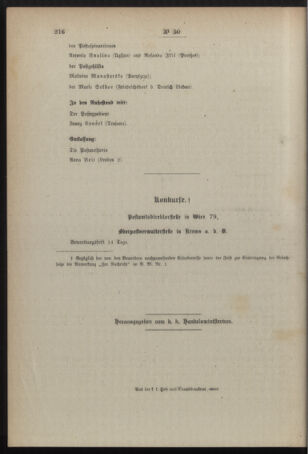 Post- und Telegraphen-Verordnungsblatt für das Verwaltungsgebiet des K.-K. Handelsministeriums 19180909 Seite: 4