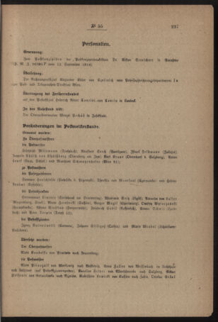 Post- und Telegraphen-Verordnungsblatt für das Verwaltungsgebiet des K.-K. Handelsministeriums 19180928 Seite: 3