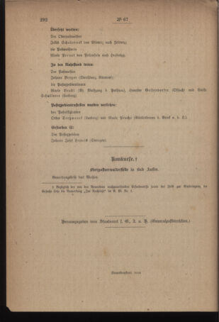 Post- und Telegraphen-Verordnungsblatt für das Verwaltungsgebiet des K.-K. Handelsministeriums 19181207 Seite: 4