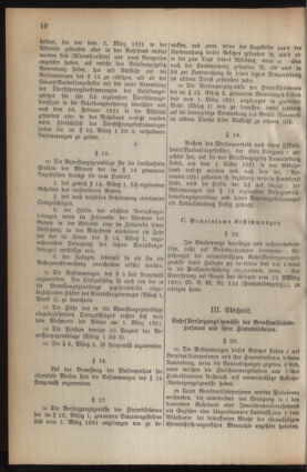 Post- und Telegraphen-Verordnungsblatt für das Verwaltungsgebiet des K.-K. Handelsministeriums 19220112 Seite: 6