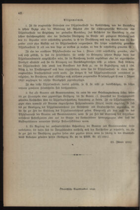 Post- und Telegraphen-Verordnungsblatt für das Verwaltungsgebiet des K.-K. Handelsministeriums 19220126 Seite: 6