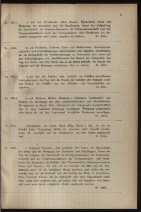 Post- und Telegraphen-Verordnungsblatt für das Verwaltungsgebiet des K.-K. Handelsministeriums 19220127 Seite: 11