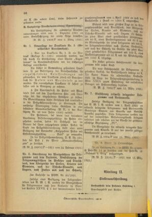 Post- und Telegraphen-Verordnungsblatt für das Verwaltungsgebiet des K.-K. Handelsministeriums 19220320 Seite: 2