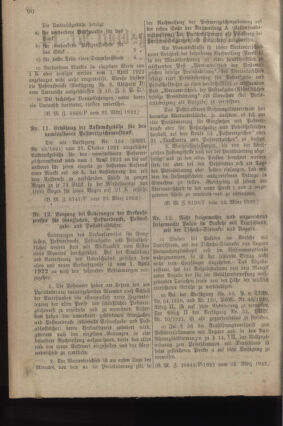 Post- und Telegraphen-Verordnungsblatt für das Verwaltungsgebiet des K.-K. Handelsministeriums 19220327 Seite: 2