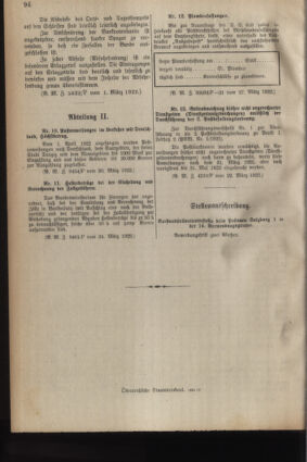 Post- und Telegraphen-Verordnungsblatt für das Verwaltungsgebiet des K.-K. Handelsministeriums 19220330 Seite: 2