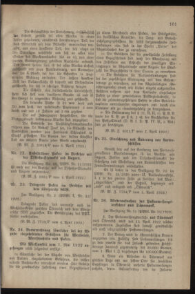 Post- und Telegraphen-Verordnungsblatt für das Verwaltungsgebiet des K.-K. Handelsministeriums 19220412 Seite: 3