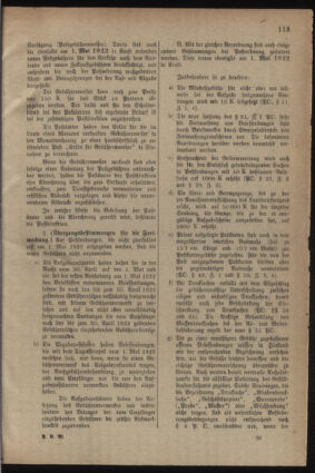 Post- und Telegraphen-Verordnungsblatt für das Verwaltungsgebiet des K.-K. Handelsministeriums 19220414 Seite: 11