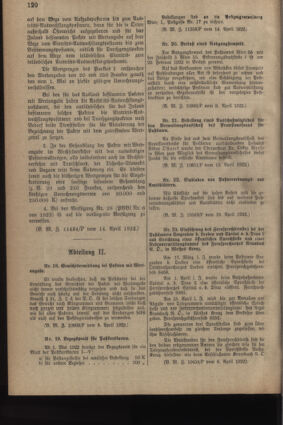 Post- und Telegraphen-Verordnungsblatt für das Verwaltungsgebiet des K.-K. Handelsministeriums 19220414 Seite: 28