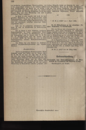 Post- und Telegraphen-Verordnungsblatt für das Verwaltungsgebiet des K.-K. Handelsministeriums 19220414 Seite: 30