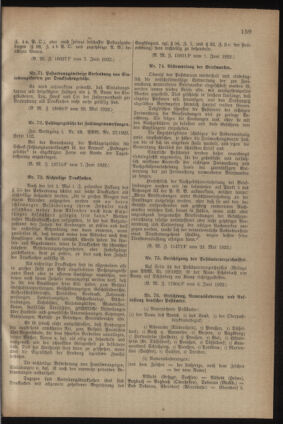 Post- und Telegraphen-Verordnungsblatt für das Verwaltungsgebiet des K.-K. Handelsministeriums 19220613 Seite: 3