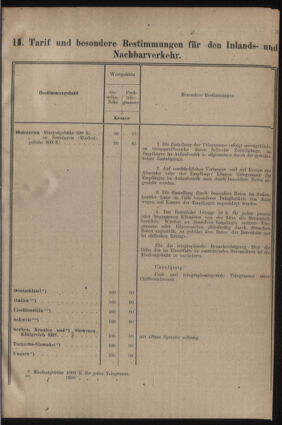 Post- und Telegraphen-Verordnungsblatt für das Verwaltungsgebiet des K.-K. Handelsministeriums 19220705 Seite: 9