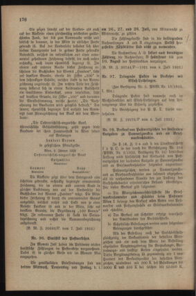 Post- und Telegraphen-Verordnungsblatt für das Verwaltungsgebiet des K.-K. Handelsministeriums 19220714 Seite: 4