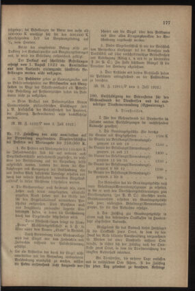 Post- und Telegraphen-Verordnungsblatt für das Verwaltungsgebiet des K.-K. Handelsministeriums 19220714 Seite: 5