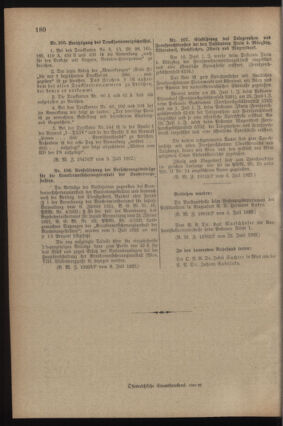 Post- und Telegraphen-Verordnungsblatt für das Verwaltungsgebiet des K.-K. Handelsministeriums 19220714 Seite: 8