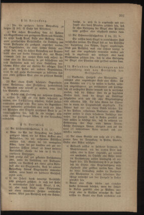 Post- und Telegraphen-Verordnungsblatt für das Verwaltungsgebiet des K.-K. Handelsministeriums 19220718 Seite: 21