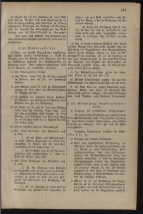 Post- und Telegraphen-Verordnungsblatt für das Verwaltungsgebiet des K.-K. Handelsministeriums 19220718 Seite: 39