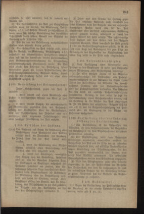 Post- und Telegraphen-Verordnungsblatt für das Verwaltungsgebiet des K.-K. Handelsministeriums 19220718 Seite: 61