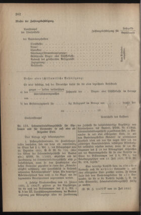 Post- und Telegraphen-Verordnungsblatt für das Verwaltungsgebiet des K.-K. Handelsministeriums 19220804 Seite: 6