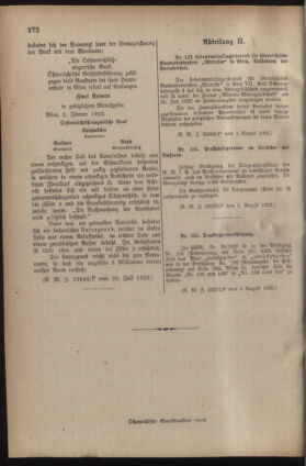 Post- und Telegraphen-Verordnungsblatt für das Verwaltungsgebiet des K.-K. Handelsministeriums 19220809 Seite: 8