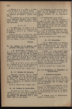 Post- und Telegraphen-Verordnungsblatt für das Verwaltungsgebiet des K.-K. Handelsministeriums 19220810 Seite: 2