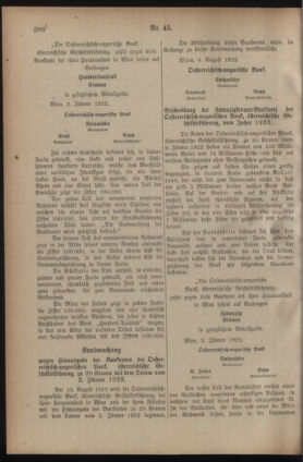 Post- und Telegraphen-Verordnungsblatt für das Verwaltungsgebiet des K.-K. Handelsministeriums 19220825 Seite: 4