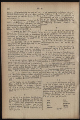 Post- und Telegraphen-Verordnungsblatt für das Verwaltungsgebiet des K.-K. Handelsministeriums 19220901 Seite: 2