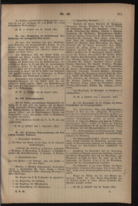 Post- und Telegraphen-Verordnungsblatt für das Verwaltungsgebiet des K.-K. Handelsministeriums 19220914 Seite: 11