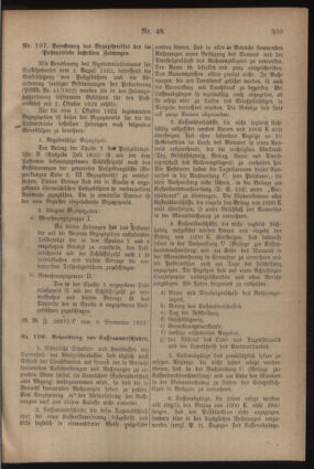 Post- und Telegraphen-Verordnungsblatt für das Verwaltungsgebiet des K.-K. Handelsministeriums 19220914 Seite: 9