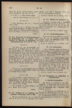 Post- und Telegraphen-Verordnungsblatt für das Verwaltungsgebiet des K.-K. Handelsministeriums 19221020 Seite: 2