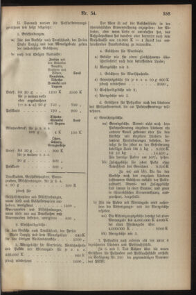 Post- und Telegraphen-Verordnungsblatt für das Verwaltungsgebiet des K.-K. Handelsministeriums 19221020 Seite: 3