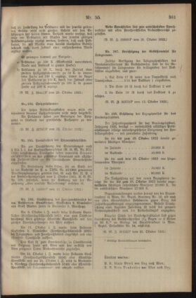 Post- und Telegraphen-Verordnungsblatt für das Verwaltungsgebiet des K.-K. Handelsministeriums 19221025 Seite: 3