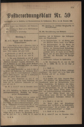 Post- und Telegraphen-Verordnungsblatt für das Verwaltungsgebiet des K.-K. Handelsministeriums