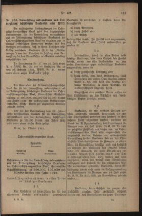 Post- und Telegraphen-Verordnungsblatt für das Verwaltungsgebiet des K.-K. Handelsministeriums 19221215 Seite: 9