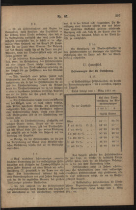 Post- und Telegraphen-Verordnungsblatt für das Verwaltungsgebiet des K.-K. Handelsministeriums 19221222 Seite: 3