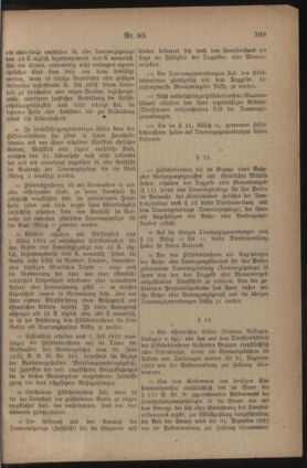 Post- und Telegraphen-Verordnungsblatt für das Verwaltungsgebiet des K.-K. Handelsministeriums 19221222 Seite: 5