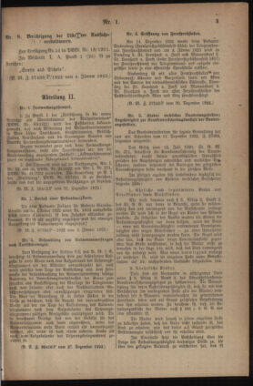 Post- und Telegraphen-Verordnungsblatt für das Verwaltungsgebiet des K.-K. Handelsministeriums 19230108 Seite: 3