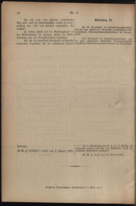 Post- und Telegraphen-Verordnungsblatt für das Verwaltungsgebiet des K.-K. Handelsministeriums 19230123 Seite: 6