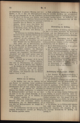 Post- und Telegraphen-Verordnungsblatt für das Verwaltungsgebiet des K.-K. Handelsministeriums 19230128 Seite: 14