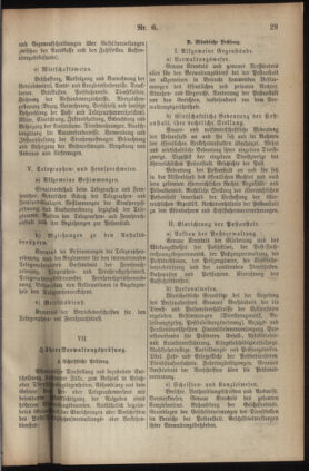 Post- und Telegraphen-Verordnungsblatt für das Verwaltungsgebiet des K.-K. Handelsministeriums 19230128 Seite: 9