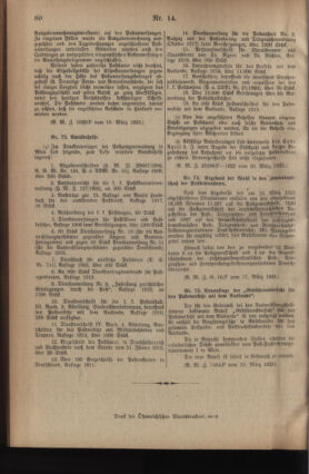 Post- und Telegraphen-Verordnungsblatt für das Verwaltungsgebiet des K.-K. Handelsministeriums 19230323 Seite: 2